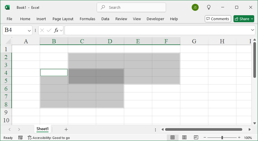 Reference a Set of Cell Ranges Using xlwings