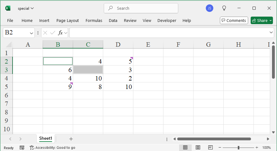 Reference Special Cells Using xlwings