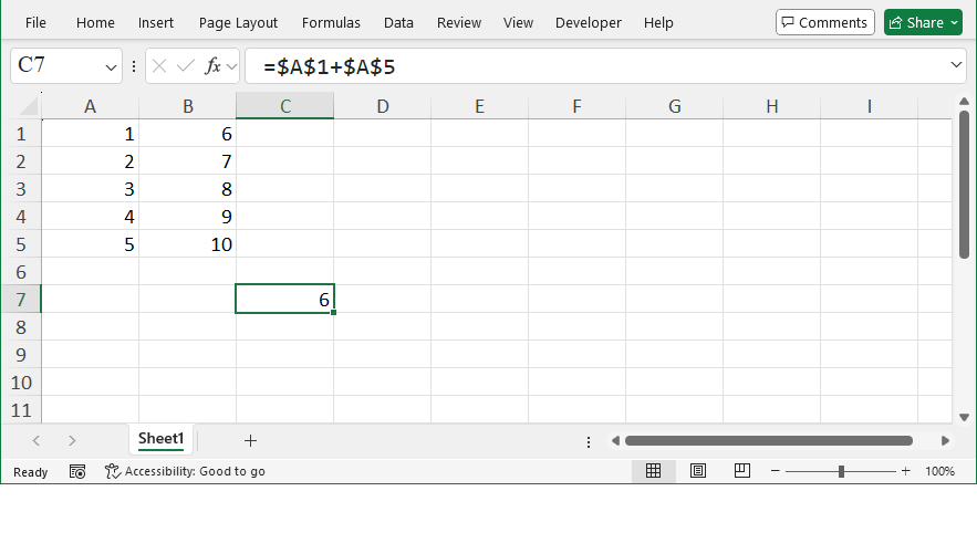 Enter A1 Style Formulas using Formula Property Using xlwings