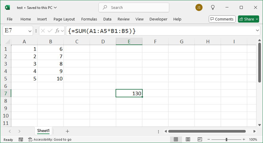Enter Array Formulas using FormulaArray Property Using xlwings