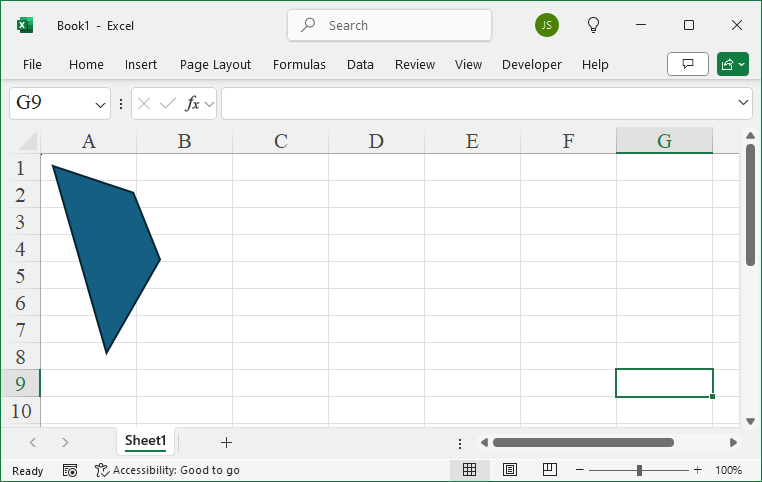 Create Polylines and Polygons Using xlwings