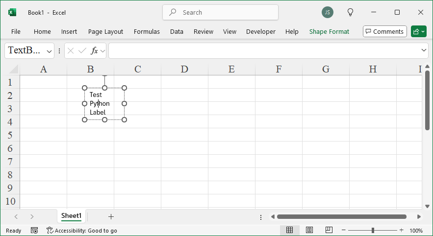 Create Labels Using xlwings