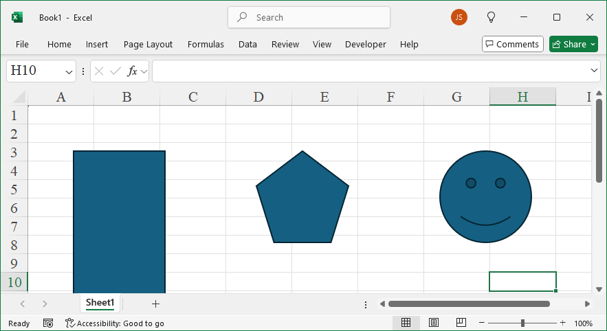 Create AutoShapes Using xlwings